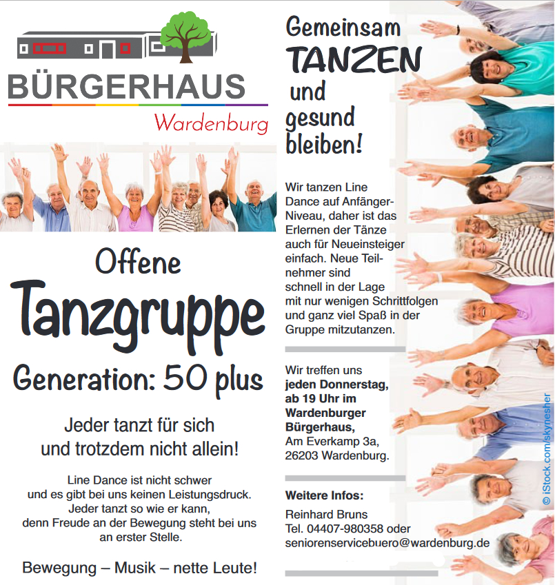 Offene Tanzgruppe Wardenburg Generation 50 plus